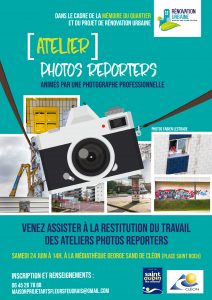 Affiche - restitution atelier photos reporters